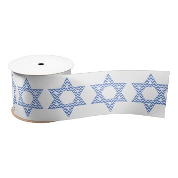 Blue Chevron Star of David Hanukkah