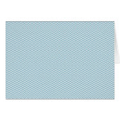 Blue Chevron with Monogram (Front Horizontal)