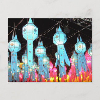 Blue Chiang Mai Postcard