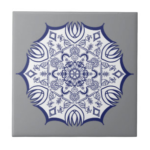Blue China designs Ceramic Tile