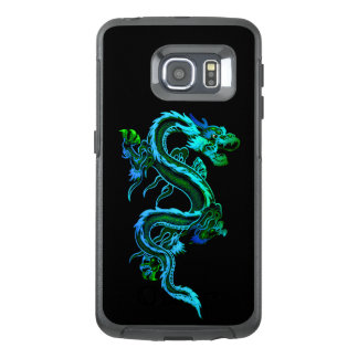 Blue Chinese Dragon Otterbox Samsung S6 Edge Case