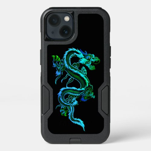 Blue Chinese Dragon Otterbox Samsung S6 Edge Case