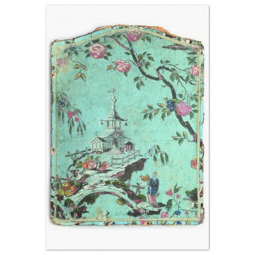 Blue Chinoiserie decoupage paper
