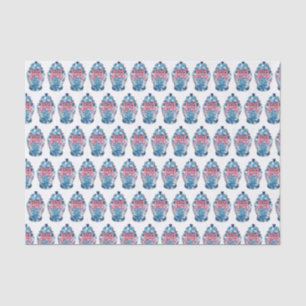 Blue Chinoiserie Ginger Jar Jars tissue Paper