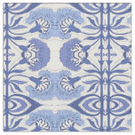 Blue chinoiserie repeat patterndecorator Fabric 