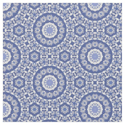 Blue chinoiserie square repeating home decorator  fabric