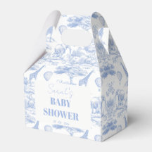 Blue Chinoiserie Toile de Jouy Baby Shower Favor B