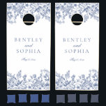 Blue Chinoiserie Vintage Floral Wedding Yard Games<br><div class="desc">Love is in bloom! This Blue Chinoiserie Party Decor Collection, features delicate toile floral patterns for timeless elegance. Each piece in this collection showcases intricate designs in shades of blue, evoking a sense of sophistication and elegance. ★ Let me help you plan your next party! ★ If you need coordinating...</div>
