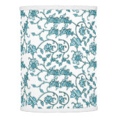 Blue Chintz Lamp Shade (Back)
