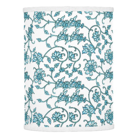 Blue Chintz Lamp Shade (Back)