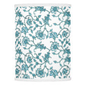 Blue Chintz Lamp Shade (Front)