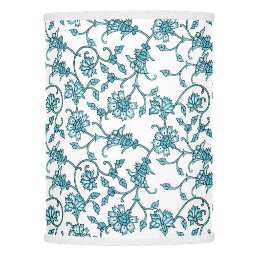 Blue Chintz Lamp Shade (Front)