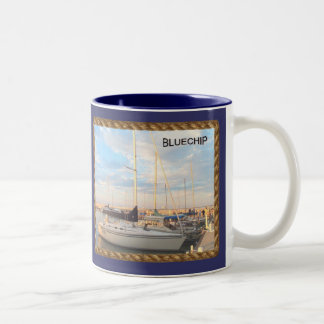 Blue Chip , CAPTAIN Two-Tone Coffee Mug