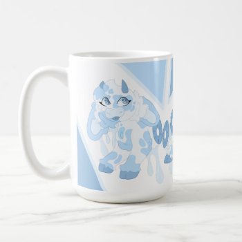 Blue Chopped Cow Mug by colourfuldesigns at Zazzle