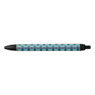 Blue Christian cross different variants Pen