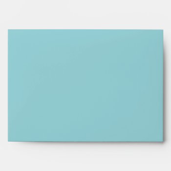 Blue Christmas Holiday Greeting Card Envelope by thechristmascardshop at Zazzle