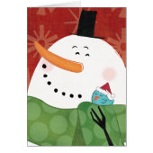 Blue Christmas Mug with Dark Cocoa (Front)