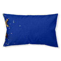 Blue Christmas Pillow