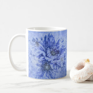 Blue Chrysanthemums Mug