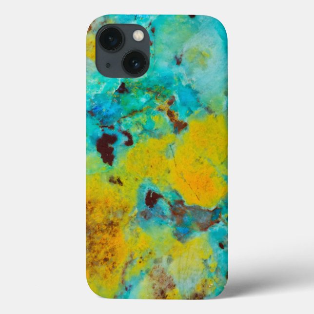 Blue Chrysocolla Jasper Case-Mate iPhone Case (Back)