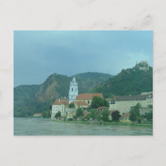 Blue Church in Dürnstein Postcard