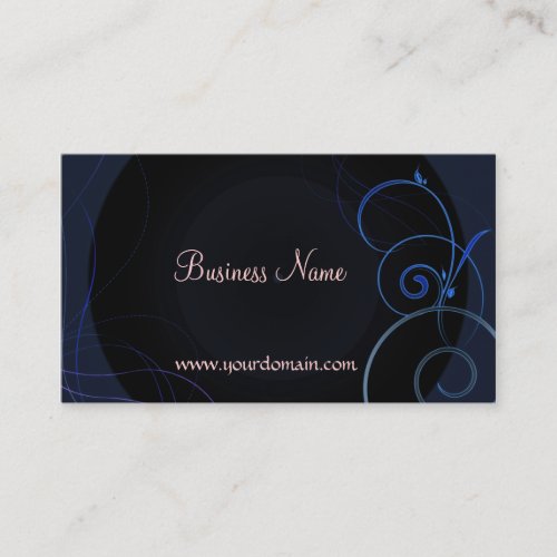 Blue Circle Business Cards