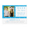Blue Circle Save the Date Card