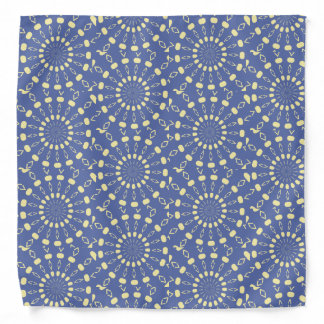 Blue Circle Welcome Bandana