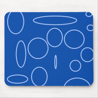 Blue Circles Mousepad
