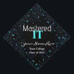 Blue Circuit Board Mastered IT Personalized Graduation Cap Topper<br><div class="desc">The Mastered IT blue circuit board design graduation cap topper is the perfect finishing touch for your graduation attire. This unique and eye-catching topper is designed to sit atop your graduation cap, adding a touch of personalization and flair to your big day. The blue circuit board design is a nod...</div>