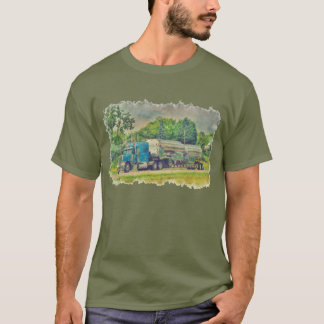 Blue Cistern Tanker Truck Driver Gear T-Shirt