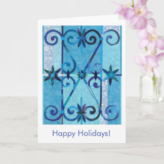 Blue City CHEFCHAOUEN Holiday edition Card