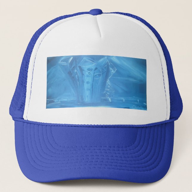 Blue City Crew Trucker Hat (Front)
