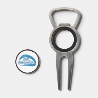 Blue Civil Engineer Divot Tool