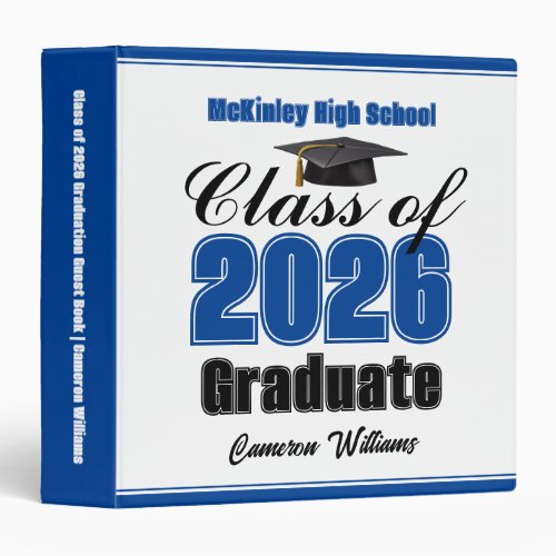 Blue Class of 2026 Graduation Photo Album