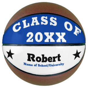 Blue Class of Graduation Basketball