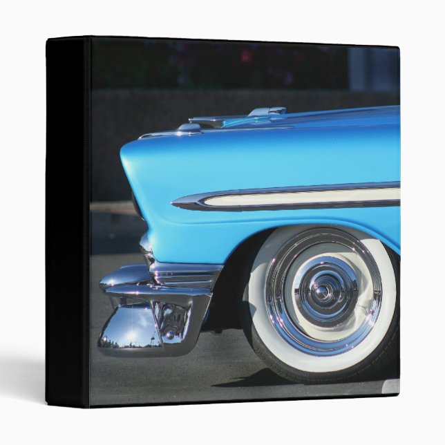 Blue Classic Car binder (Front/Spine)