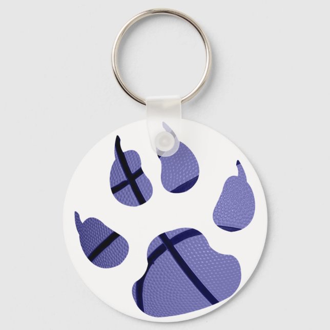 Blue Claw Keychain (Front)