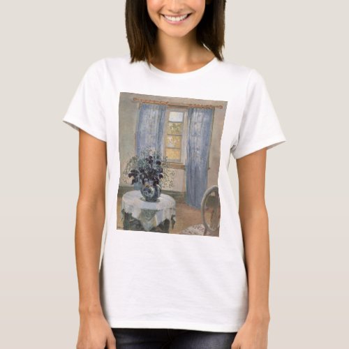 Blue Clematis in the Artists Studio Anna Ancher T_Shirt