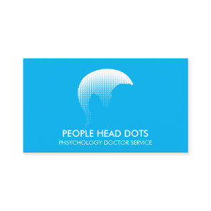 Blue Clinical Psychology Doctor Business Card