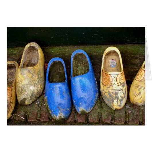Blue Clogs Cards (Front Horizontal)