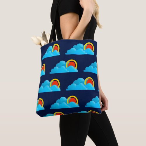 Blue Clouds Edition Tote Bag