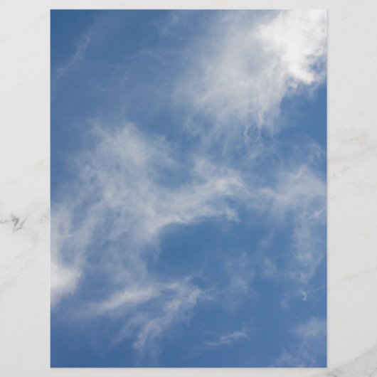Blue Clouds in a Sky (Front)