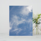 Blue Clouds in a Sky (Standing Front)