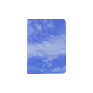 Blue Clouds Passport Cover