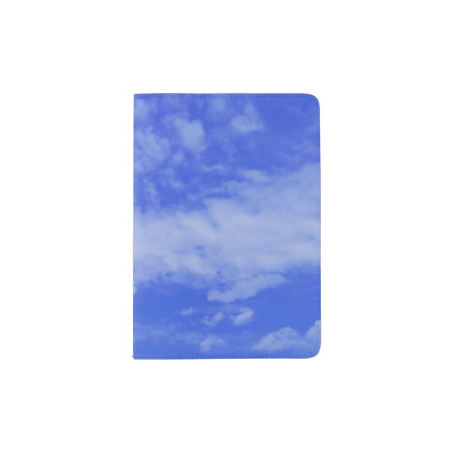 Blue Clouds Passport Cover (Front)