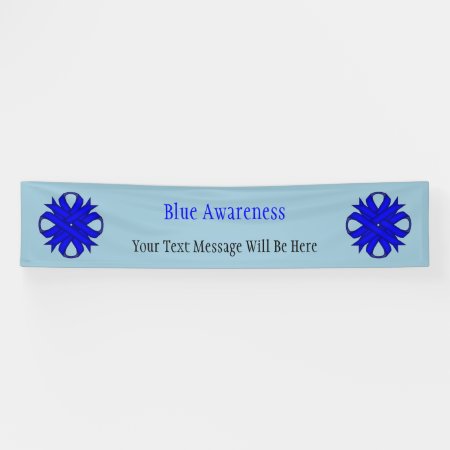 Blue Clover Ribbon By Kenneth Yoncich Banner