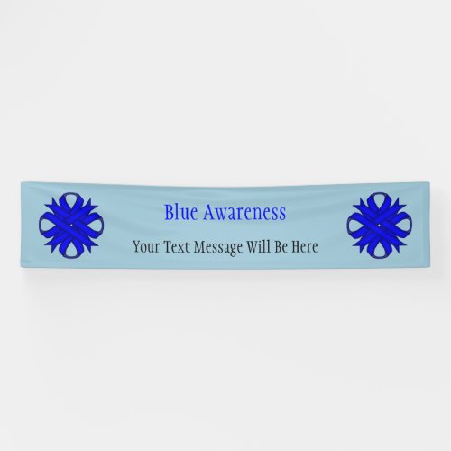 Blue Clover Ribbon by Kenneth Yoncich Banner