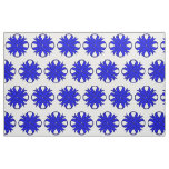 Blue Clover Ribbon by Kenneth Yoncich Fabric