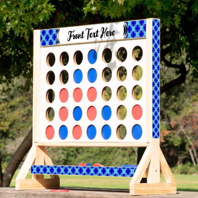 Blue Clover Ribbon by Kenneth Yoncich Fast Four (Lawn)